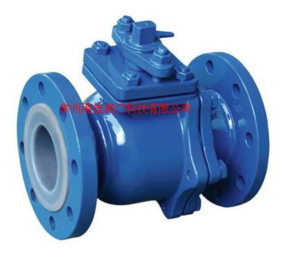 衬氟法兰球阀