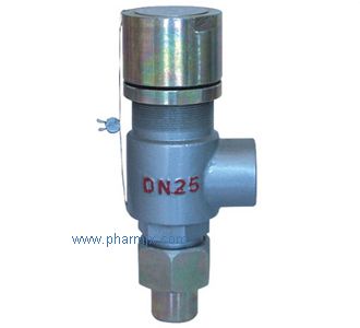 A21H/W/F型弹簧微启式外螺纹安全阀