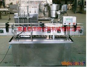 SNT直线式玻璃瓶塑料瓶液体灌装旋盖机