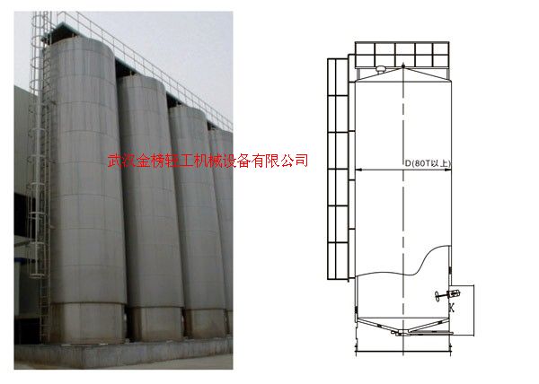 武汉金榜生产大型室外储罐